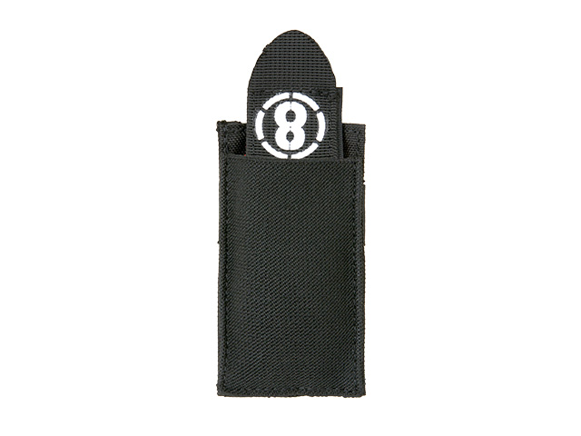 8Fields Airsoft Dead Red Rag Pouch - Black