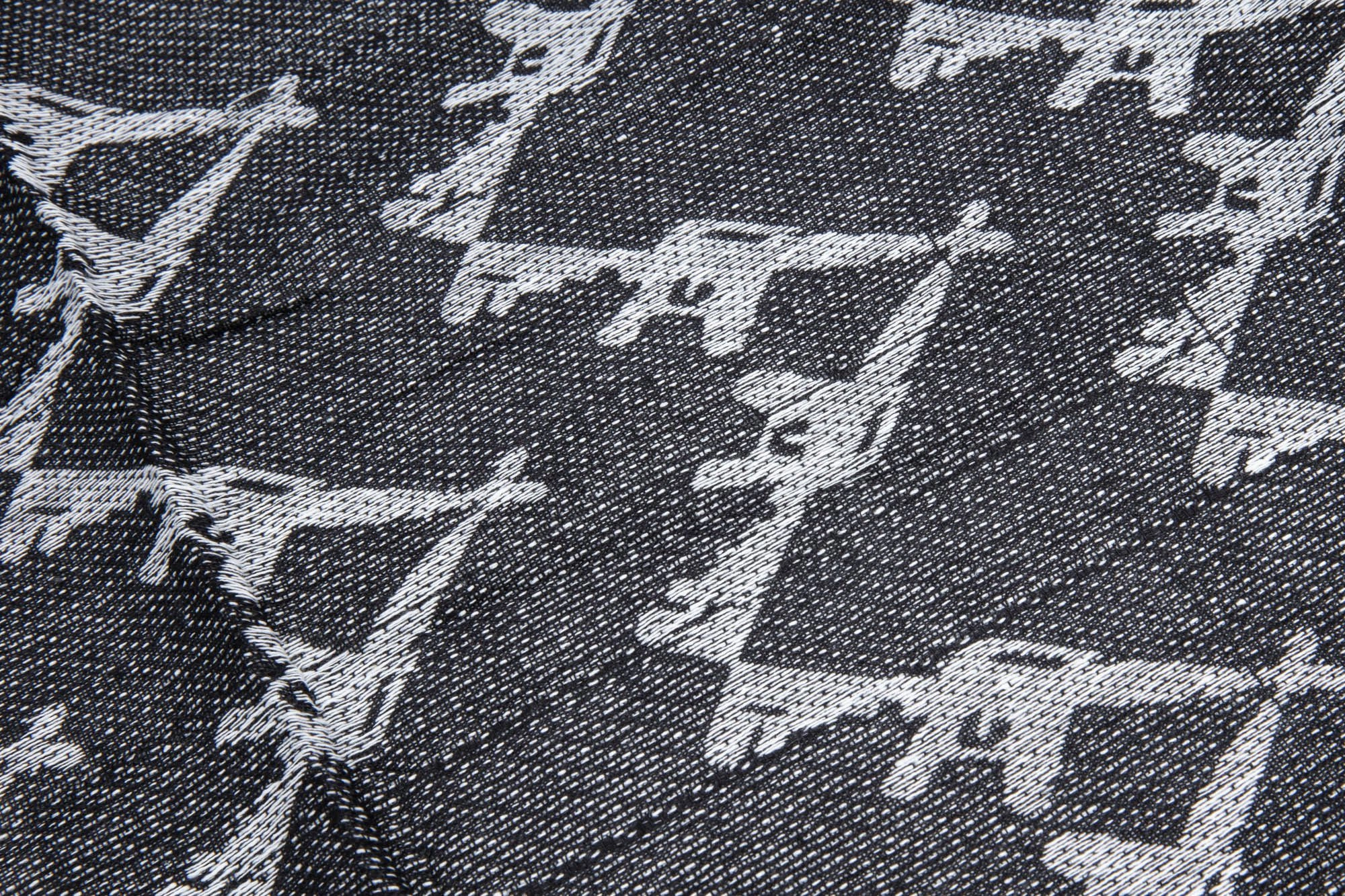 M16 Pattern Shemagh Scarf - BK