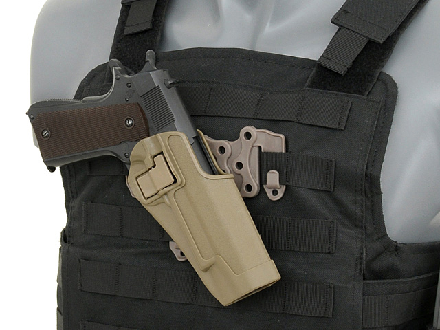 PALS/MOLLE adapter platform for holster - Olive [CS]