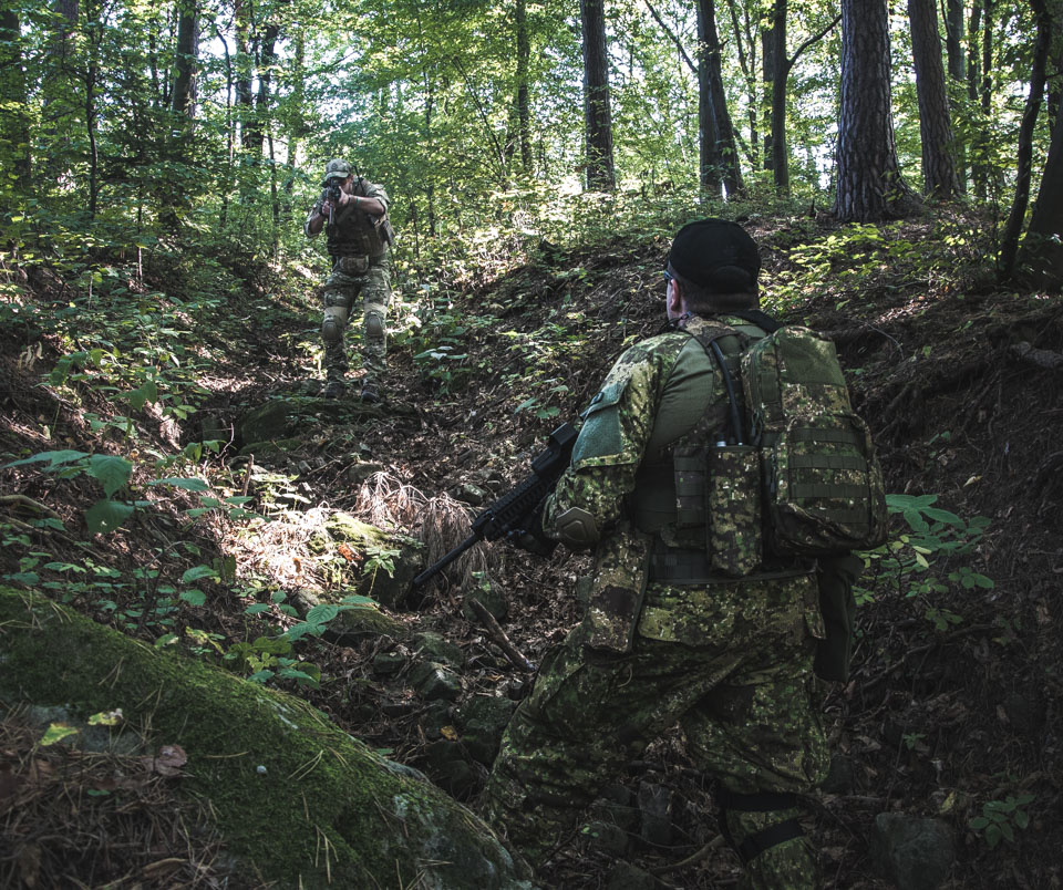 3L Water Hydration Carrier MOLLE w/Straps - Black [8FIELDS]