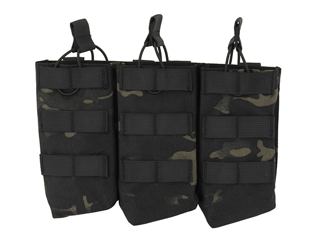Open Top Triple 7.62x39 AK Mag Pouch - MB [8FIELDS]