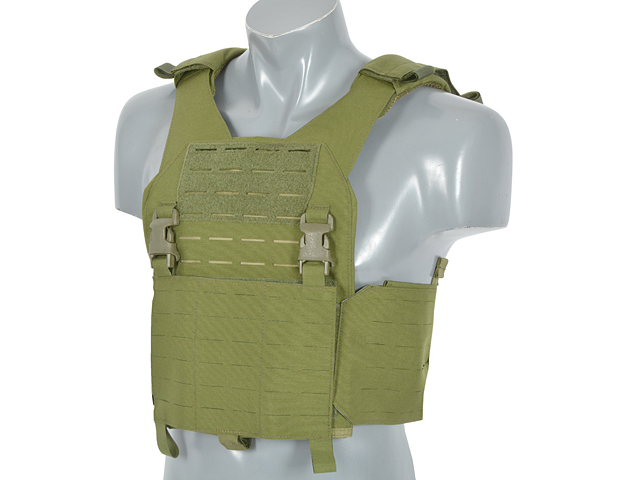 Buckle-Up Laser Cut Plate Carrier - Olive Cordura [8FIELDS PREMIUM]