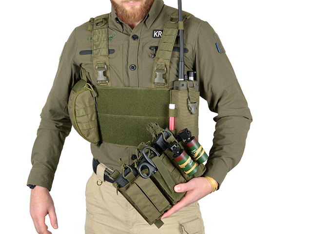 Buckle Up Modular Chest Rig - Coyote [8FIELDS]