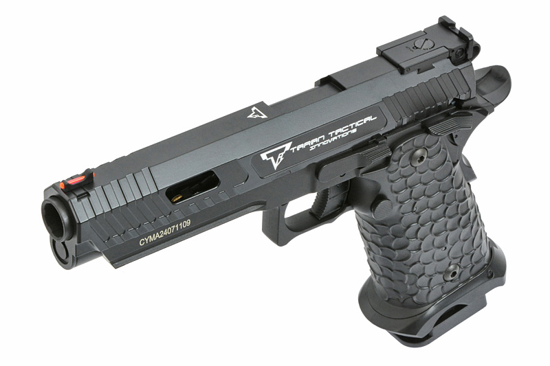 CYMA/EMG CM.138S TTI JW3 Combat Master AEP, schwarz, S-Line mit JEFFTRON Mosfet MICRO, lizensiert