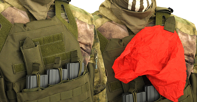 TG Airsoft Dead Red Rag Pouch - Coyote [8FIELDS]
