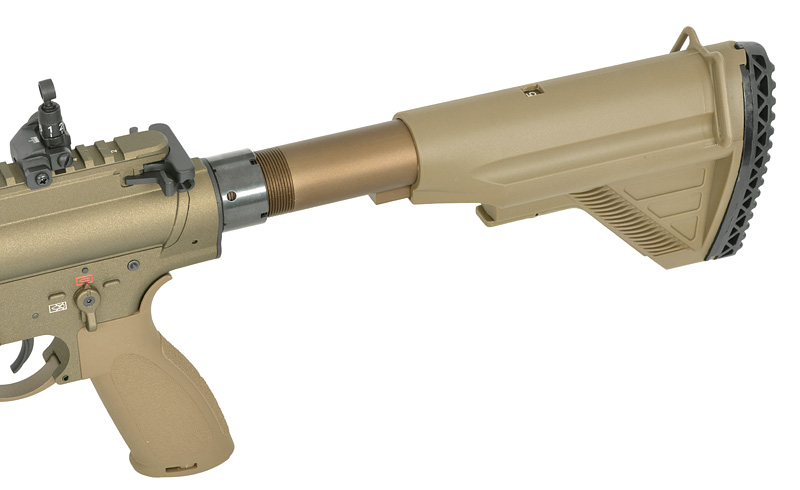 EC-203 DMR S-AEG mit Eshooter ETU, Grün/Braun