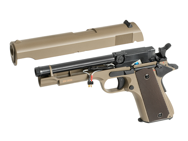 CYMA CM.123S AEP '1911' NACHBAU, TAN, S-Line mit JEFFTRON Mosfet MICRO