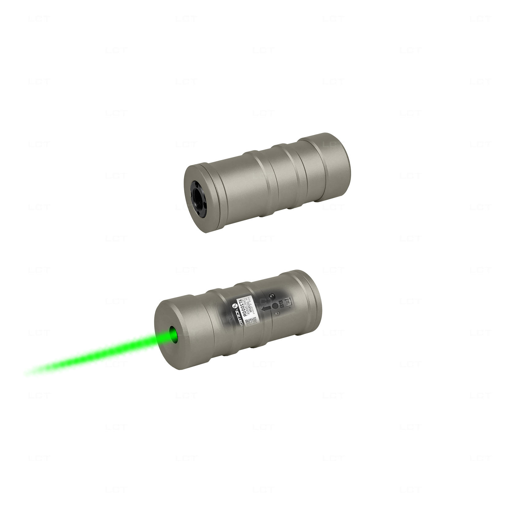 LCT PP-19-01 Silencer mit Tracer (Silber)