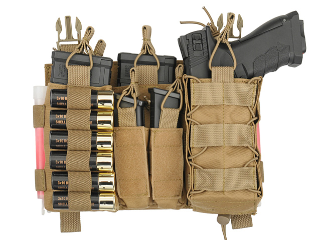 Buckle Up Multi-Mission Front-Panel - Coyote [8FIELDS]