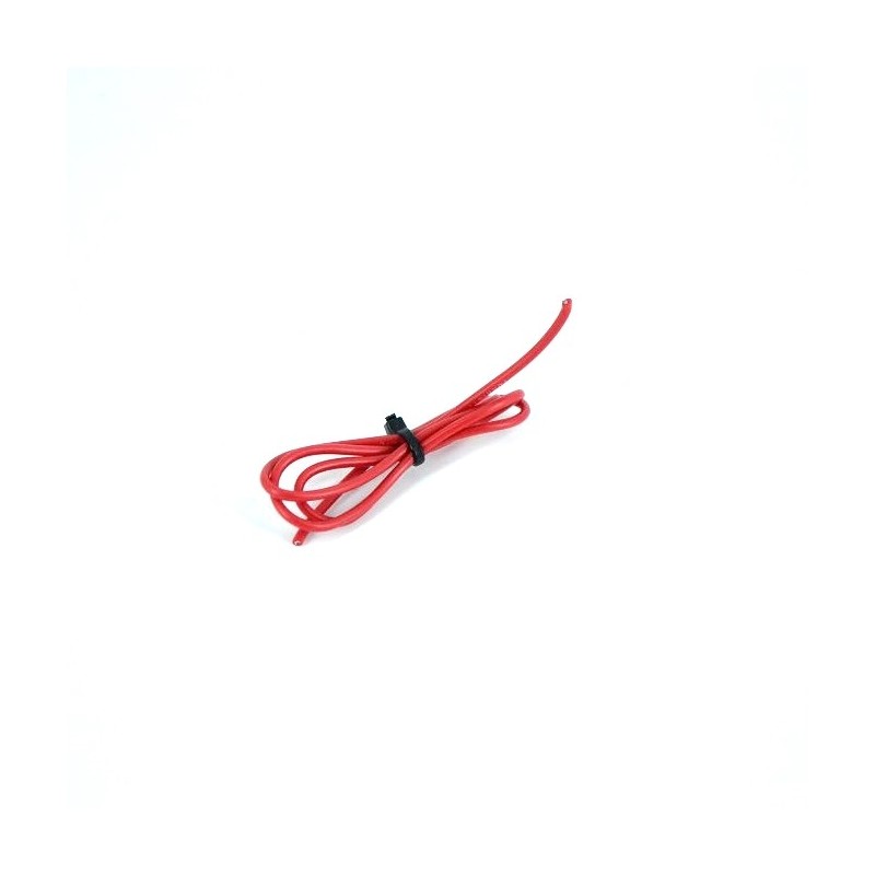 50cm J-Tac Silikonkabel AWG18, ROT