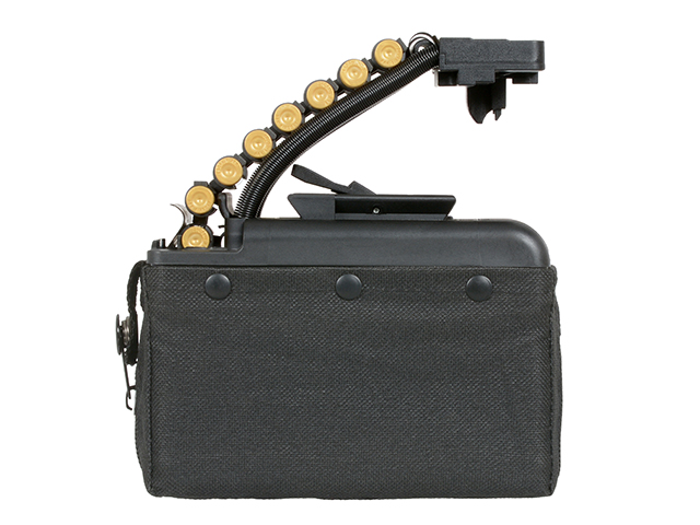 2000rds Electrisches Boxmagazin für 'T8 MK46'  von BattleAxe, Schwarz