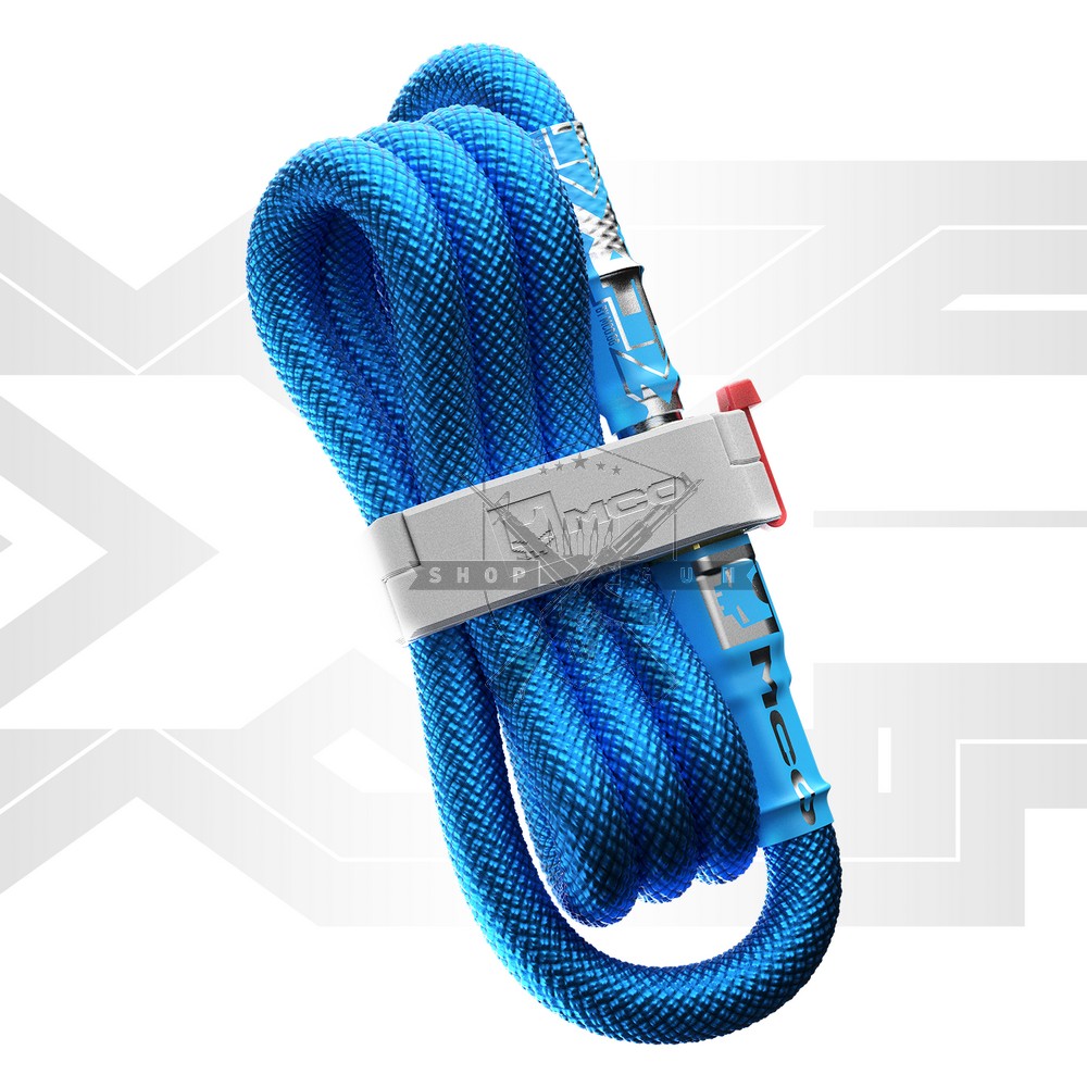 HPA Line XF V2, Überlänge, ultra-fexible, Foster-Fittings (Maraudr.co) (BLUE)