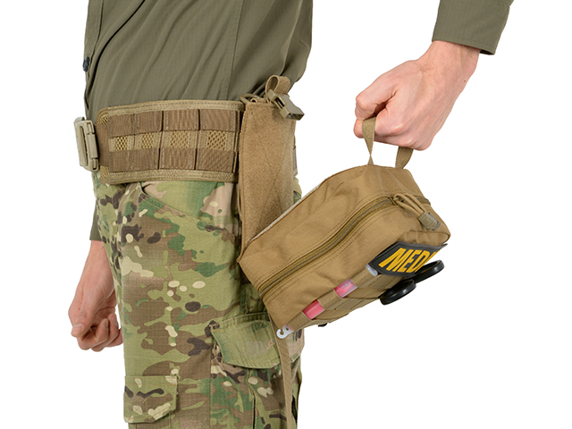 Large Rip-Off Medical Pouch - Olive [8FIELDS]