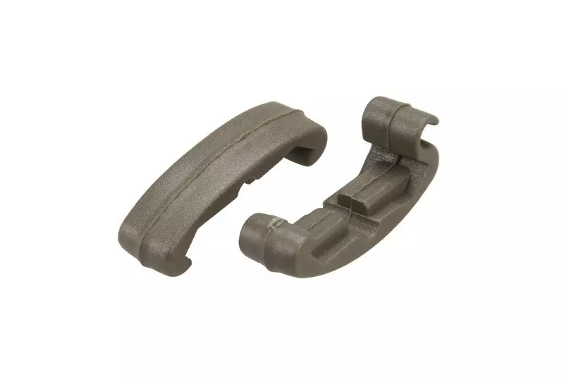 FMA 60 x 22mm RIS rail clips – Foliage Green