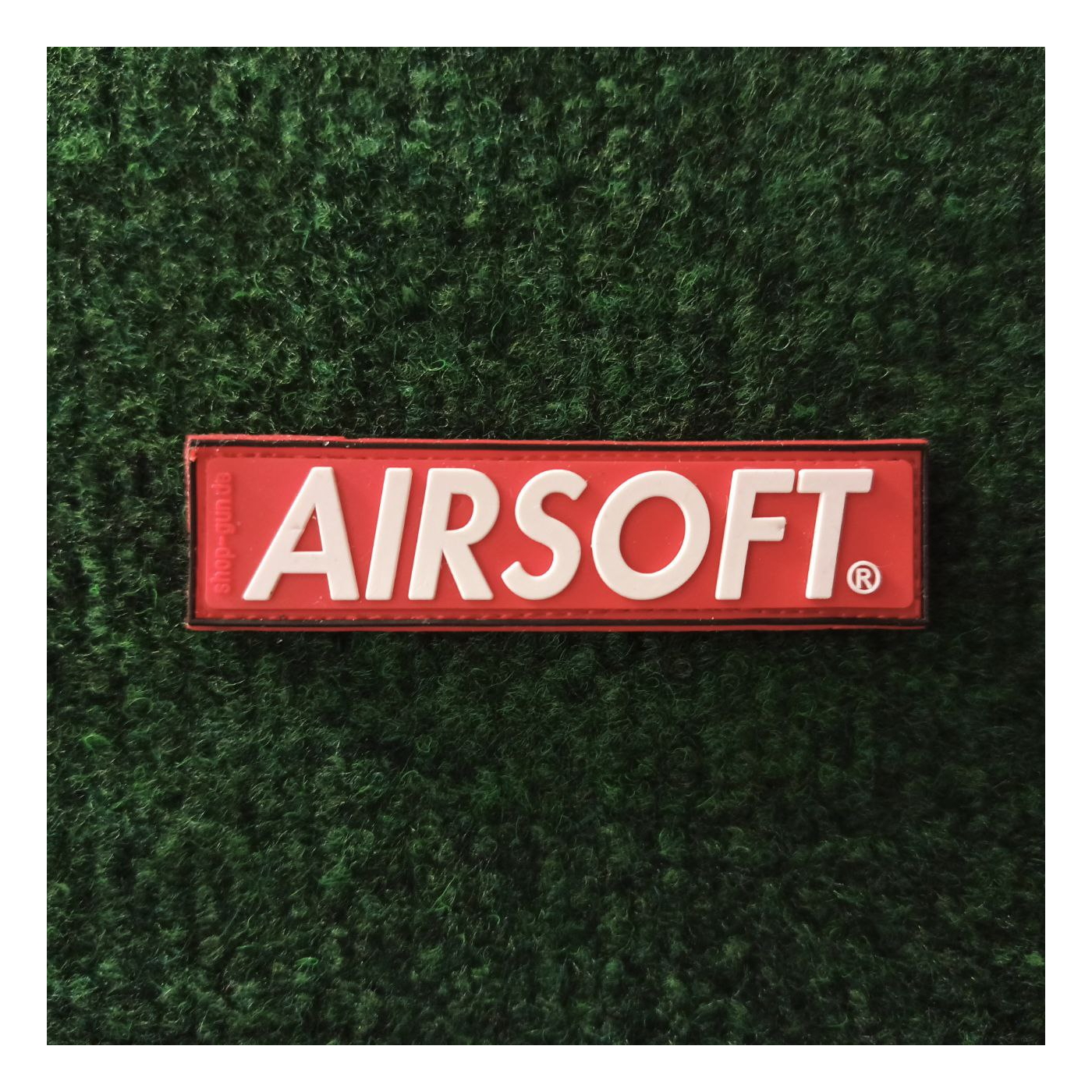 "AIRSOFT"-Patch (rot)