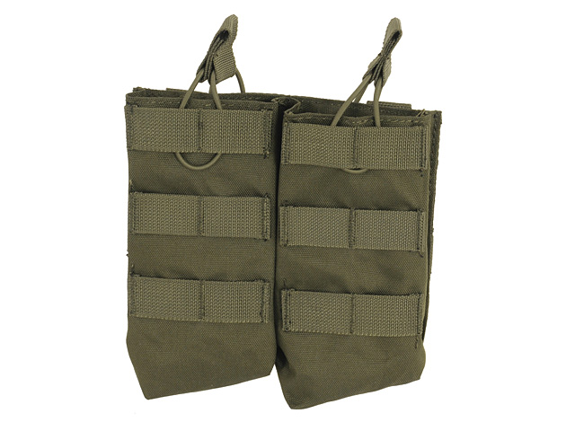 Open Top Double 7.62x39 AK Mag Pouch - Olive [8FIELDS]