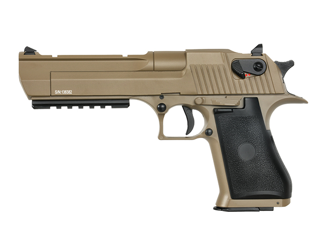 CYMA CM.121S AEP 'DEAGLE', TAN, S-Line mit JEFFTRON Mosfet MICRO