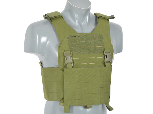 Buckle-Up Laser Cut Plate Carrier - Olive Cordura [8FIELDS PREMIUM]