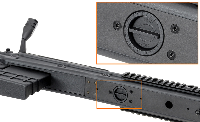 CM.707-U Upgrade Sniper/Federdruckgewehr, Schwarz