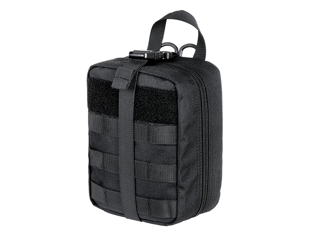 Large Rip-Off Medical Pouch - Black [8FIELDS]