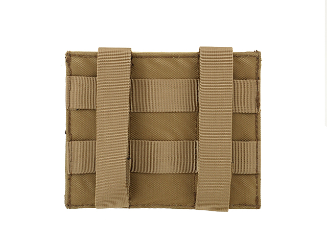 Elastic Triple Pistol Magazine Pouch - Coyote