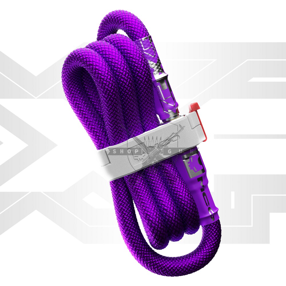 HPA Line XF V2, Überlänge, ultra-fexible, Foster-Fittings (Maraudr.co) (Purple)