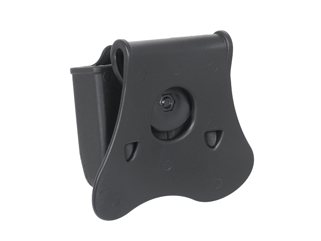 G17/G19/ACP Airsoft Double Mag Pouch Series - Black [Amomax]