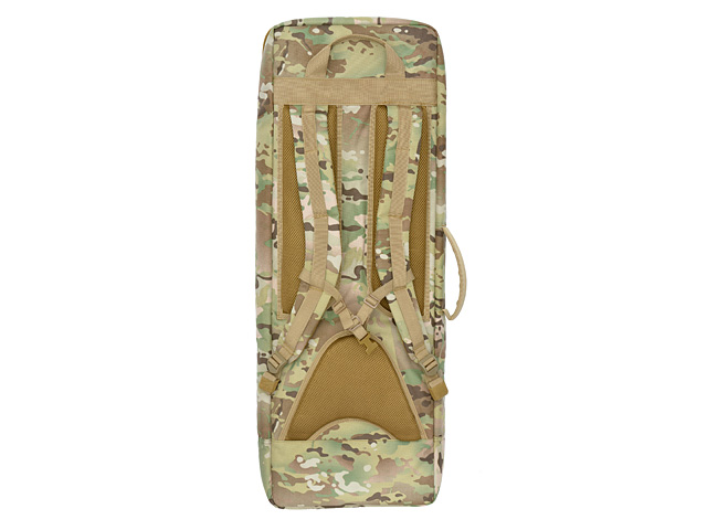 90cm Rifle Bag TRAVEL with Buckle Up Front Panel - Multicamo [8FIELDS]