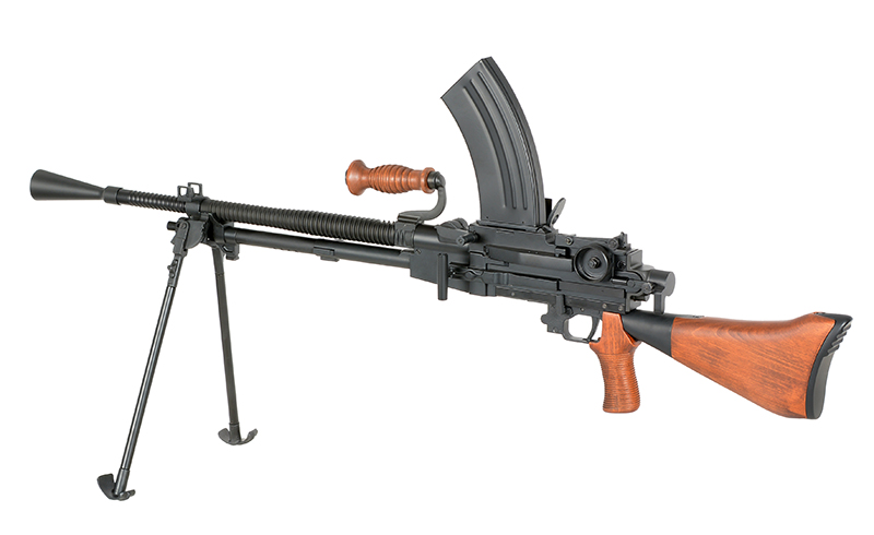 Japan Type 96 MG, max 0,5J AEG, Echtholz, optimierte Drosselung