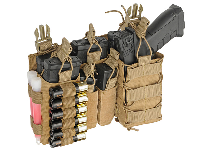 Buckle Up Multi-Mission Front-Panel - Coyote [8FIELDS]