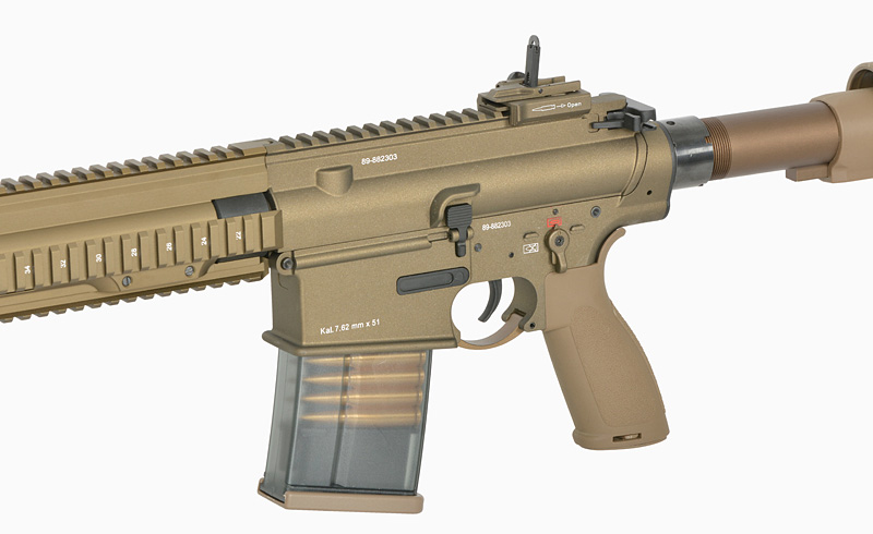 EC-204 DMR S-AEG mit Eshooter ETU, Grün/Braun