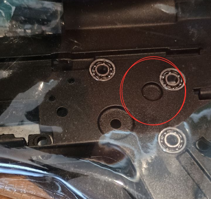 8mm-SpecnaArms V2 Gearboxshell "Enter & Convert™ / SAEC™", Federschnellwechselsystem incl. Springguide und lager. Für Specna Arms ONE und E&C (Boltcatch-Version)