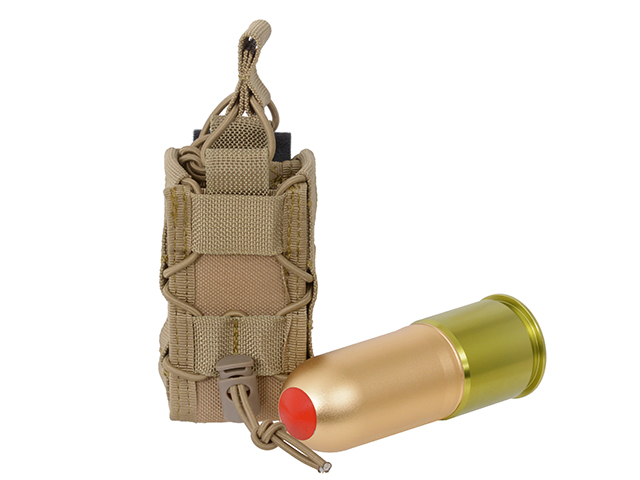 Belt Mounted 40mm Grenade Speed Pouch - Coyote [8FIELDS]