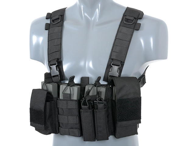 Buckle Up Chest Rig V3 - Black [8FIELDS]
