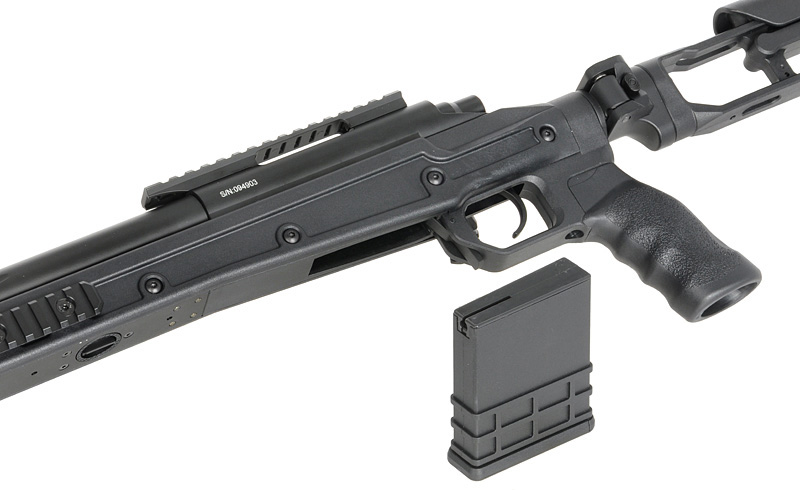 CM.707-U Upgrade Sniper/Federdruckgewehr, Schwarz