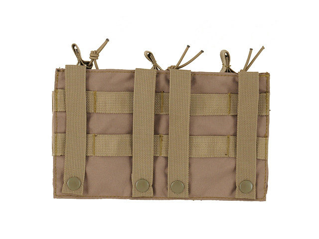 Triple Open Top 7.62 Mag Pouch - Coyote [8FIELDS]
