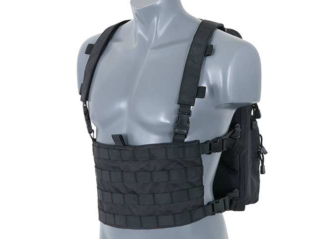 Backpack w/ MOLLE Front Panel - Black [8FIELDS]