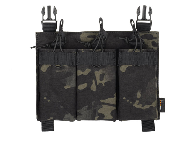 Buckle Up Triple 5.56 Mag Pouch - Multicam Black  [8FIELDS PREMIUM]