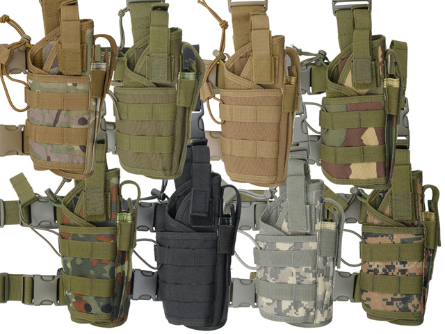 2-Ways Carrying Type Tactical Drop Leg Holster - Coyote [8FIELDS]