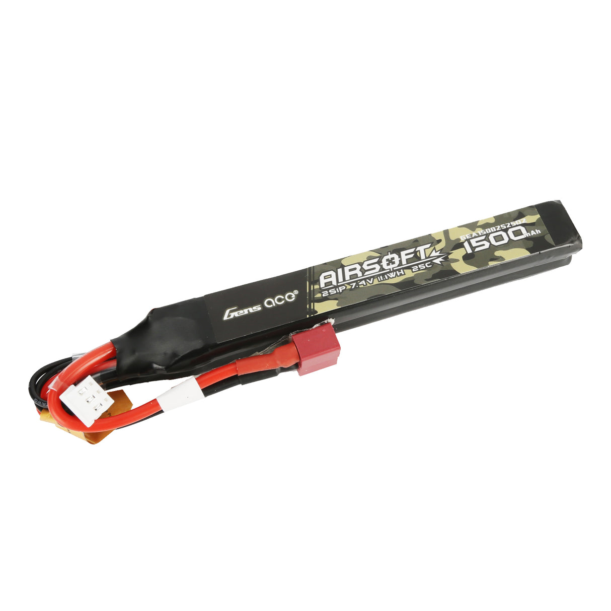 Kopie von Gens Ace 25C 1500mAh 2S1P 7.4V Double-Sticktype mit T-Stecker #1