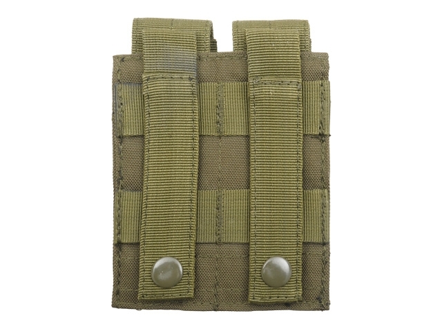 Double pouch for pistol magazines - olive[8FIELDS]