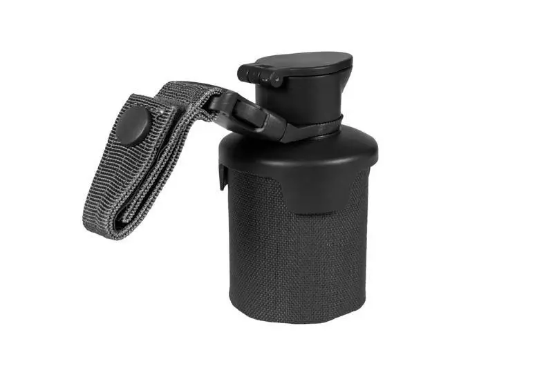 Kugelbeutel mit Flaschenkopf, faltbar mit Molleclip, BK