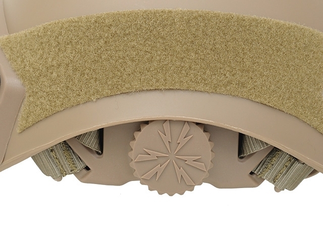 FAST BJ Helmet Replica with quick adjustment - Coyote [EM]