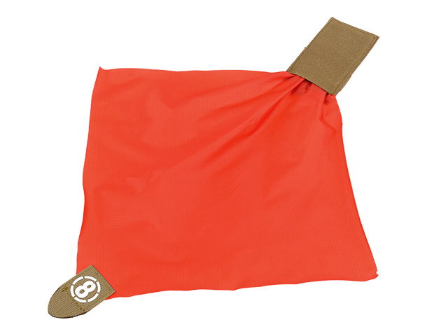 8Fields Airsoft Dead Red Rag Pouch - Coyote