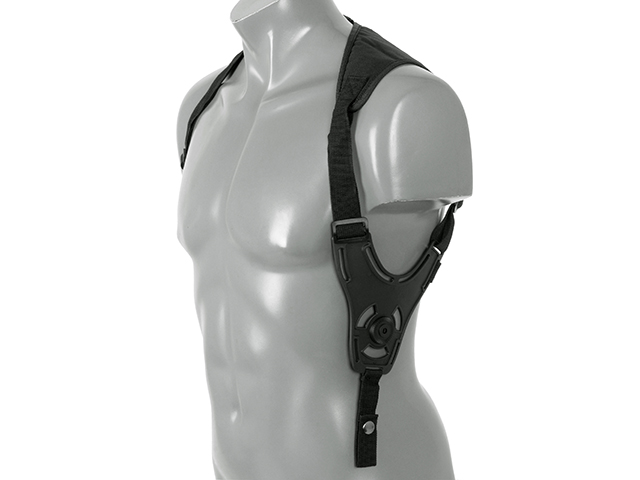 Airsoft Single shoulder harness - Black [Amomax]
