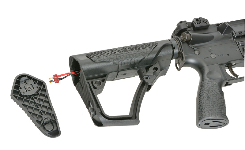 Daniel Defense M4A1 RIII 14.5" S-AEG mit Eshooter ETU, Schwarz