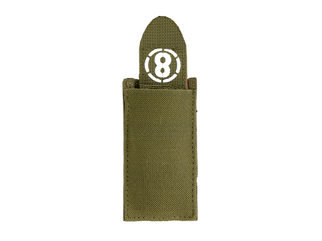 8Fields Airsoft Dead Red Rag Pouch - Olive