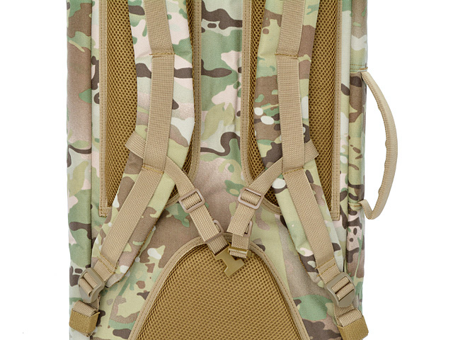 90cm Rifle Bag TRAVEL with Buckle Up Front Panel - Multicamo [8FIELDS]