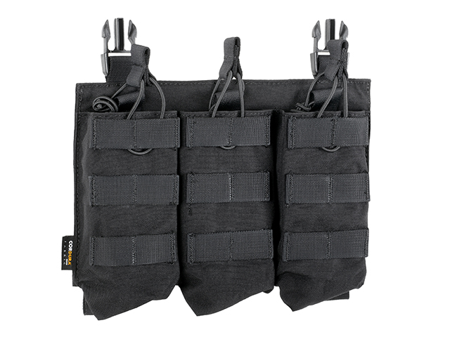 Buckle Up Triple AK47/AKM Pouch Panel - Black