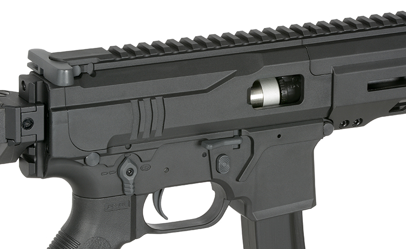 DMP-9 0,5J AEG mit Bluetooth Eshooter ETU, normale Drosselung